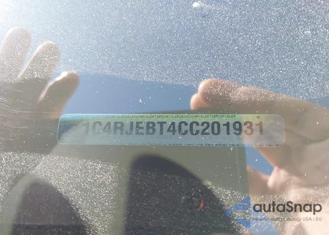 2012 Jeep Grand Cherokee Limited from USA, damaged, VIN 1C4RJEBT4CC201931